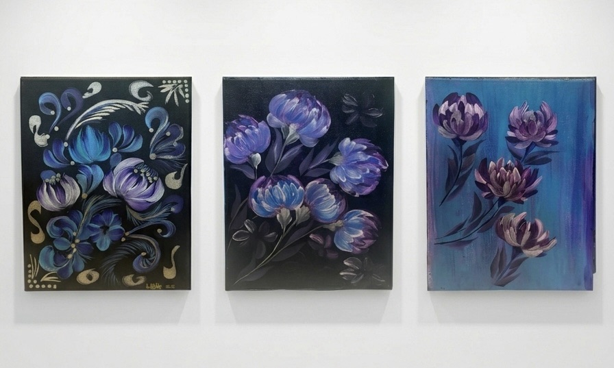 Traditional Trifecta: The Kangaroo Court Collection 8x10 trio artwork